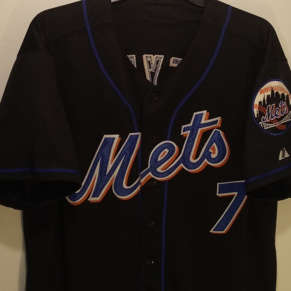 METS REYES # 7 BASEBALL JERSEY - Picture 2 of 11